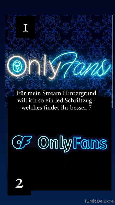 Welches soll es werden …   AB JULY GEHTS LOS MIT STREAMING 🥰..