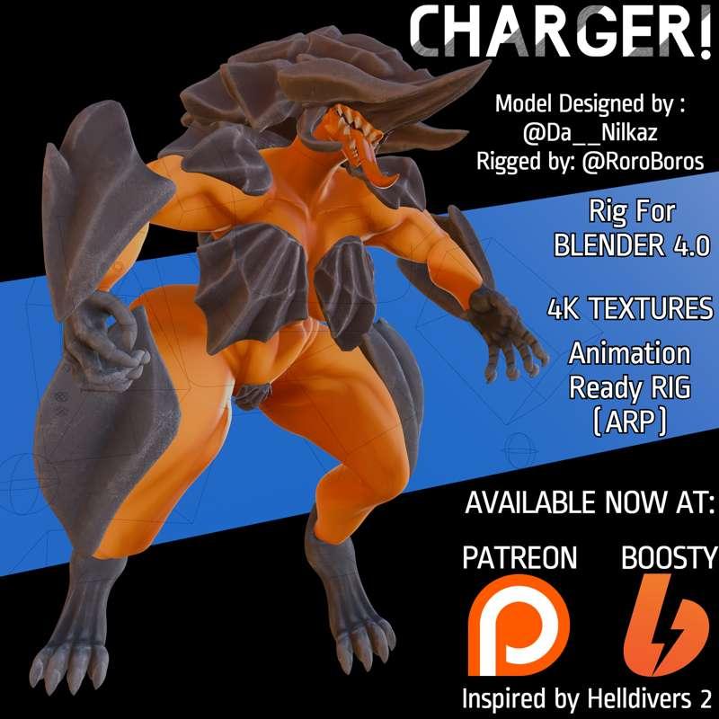 Model Release! The CHARGER!