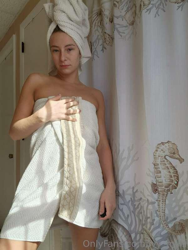 A refreshing shower to start my day.
