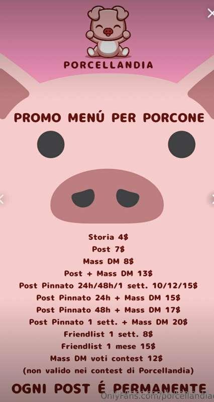 Che tu sia una porcona o un maiale poco importa...
L'unica c..