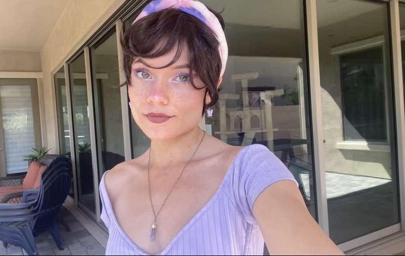Todays make up and wig was also very purple 💅💜