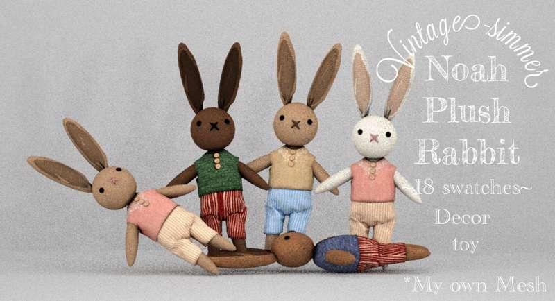 ˗ˏˋNoah Plush Rabbitˎˊ˗     
