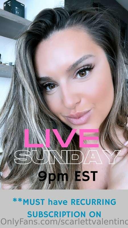 See you TONIGHT (MONDAY) at 9pm est with a LIVE Bikini Haul!..