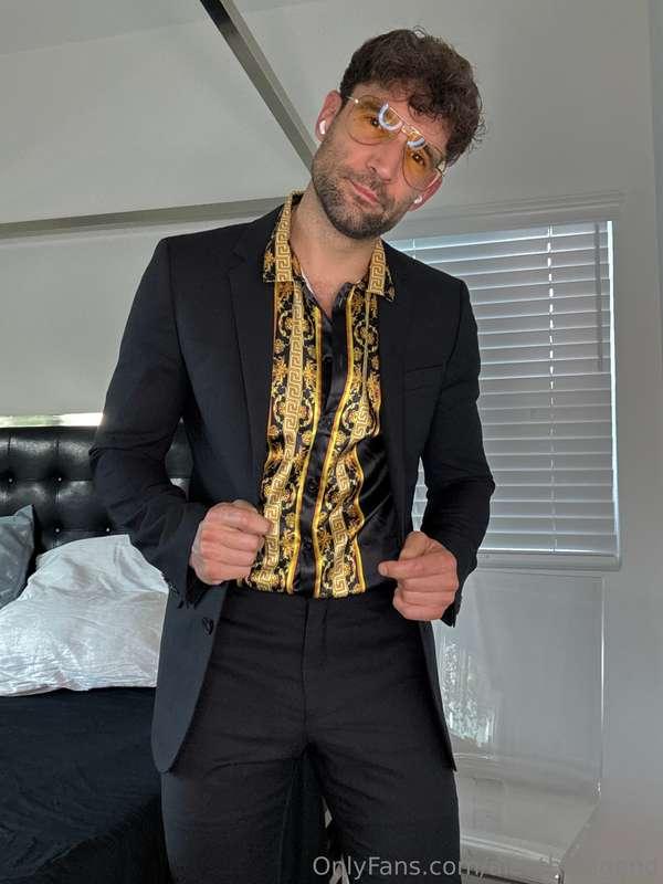 Classy now, naked later.