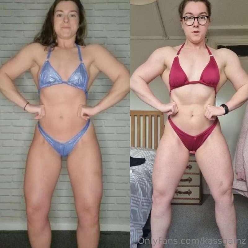 Just another comparison photo after yesterday's check in wit..
