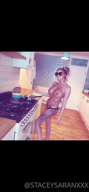 You arrive home from work I’m doing your dinner. What next t..