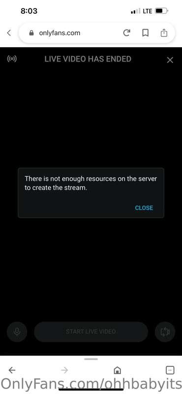 Hi guys I’m so sorry OF is not letting me go live right now,..