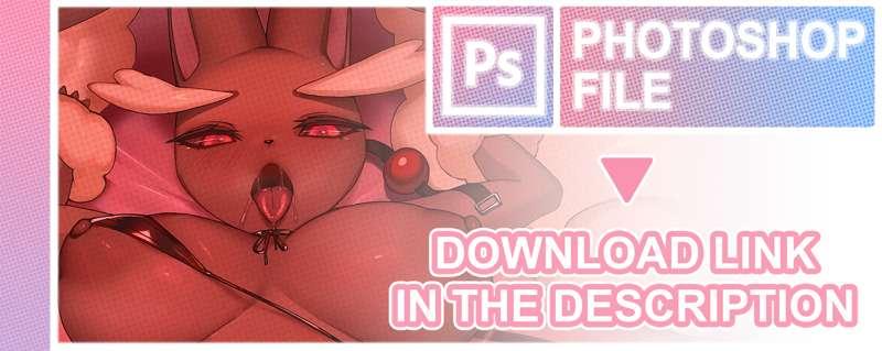 Hot Bunny : Photoshop File