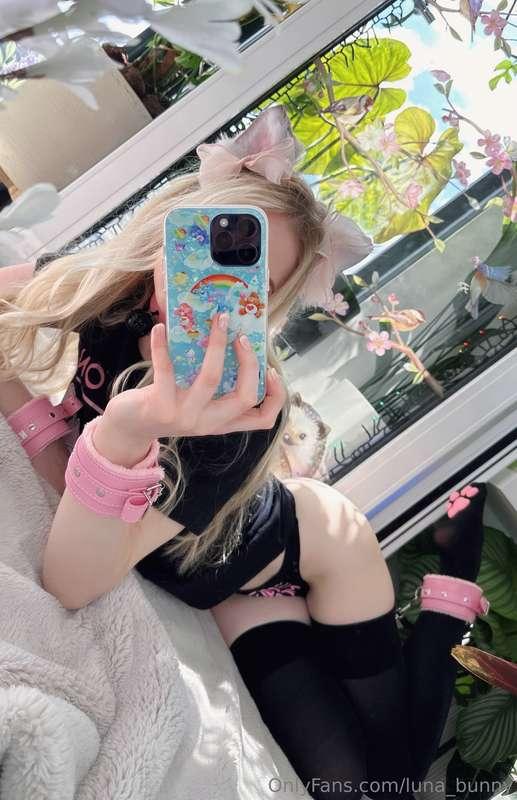 My owner isn’t home, cum over for a play date? ⋆˚🐾˖°