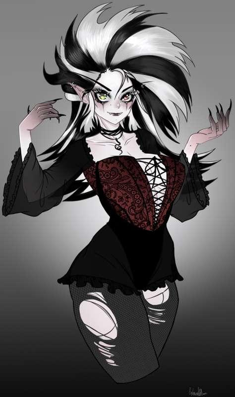 Zoelie (original character of Sasha Khmel artist) 