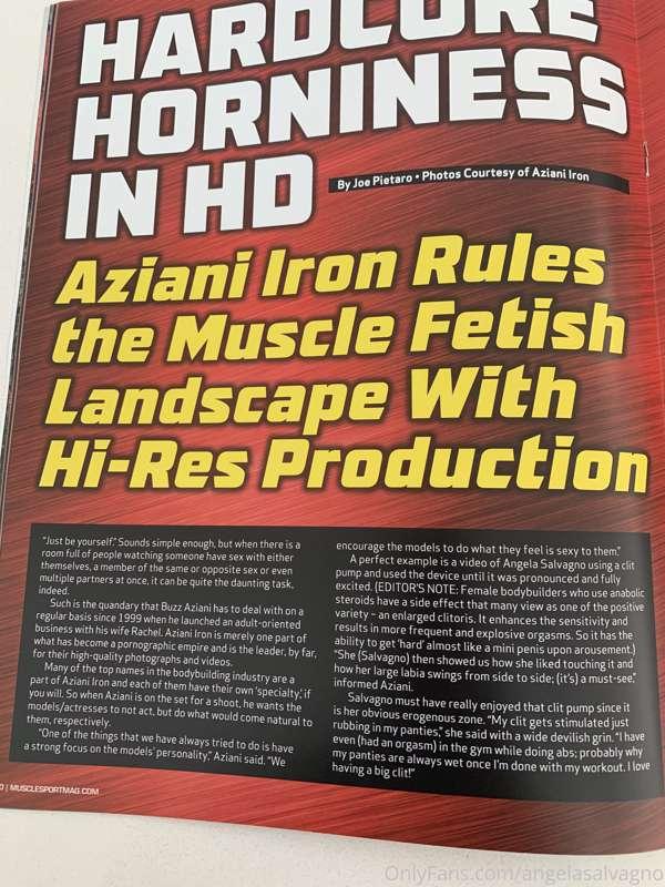 Here’s a little bit of the magazine. 🥰