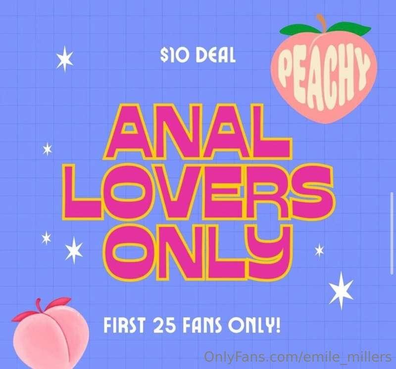 𝗢𝗡𝗟𝗬 𝗙𝗢𝗥 𝗠𝗬 𝗔𝗡𝗔𝗟 𝗟𝗢𝗩𝗘𝗥𝗦!!! 🍑✨ - 𝘓𝘪𝘮𝘪𝘵𝘦𝘥 𝘴𝘱𝘰𝘵𝘴 !!! 💘 ⚠️⚠️ ONL..