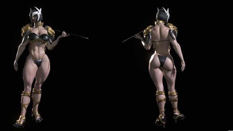 Dimitrescu Iron Maiden Outfit