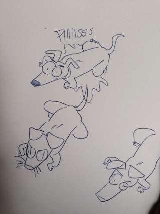 dog piss!!