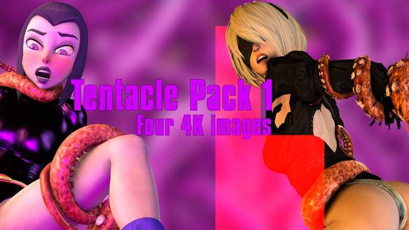 Tentacle Image Pack (4 Images) 