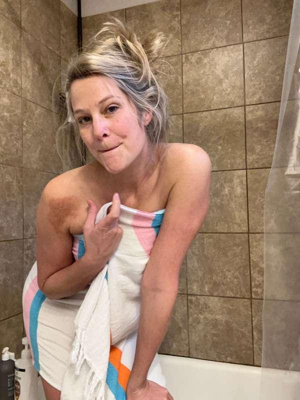 Some after shower fun 