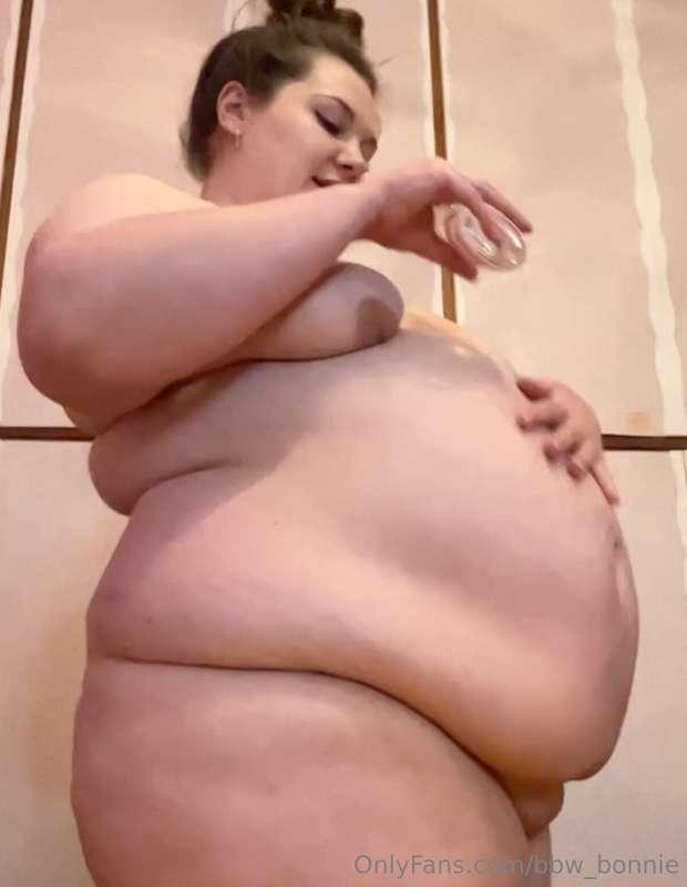 I was so stuffed I was BURSTING & so very horny too! Would y..