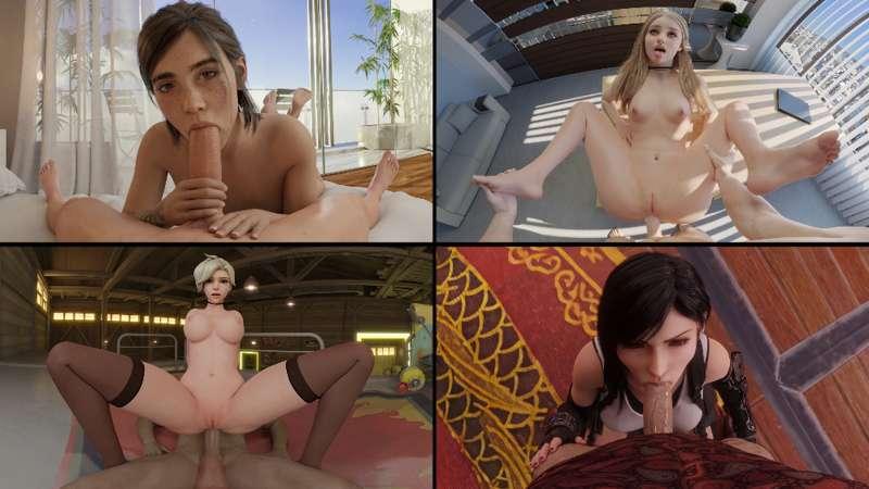 VR content (4 videos + 16 images)