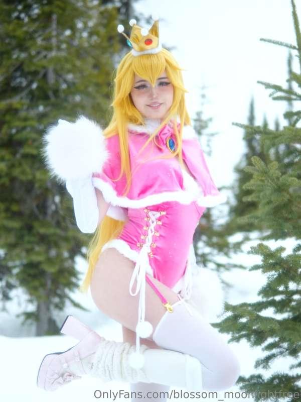 Would you in the snow with princess peach??