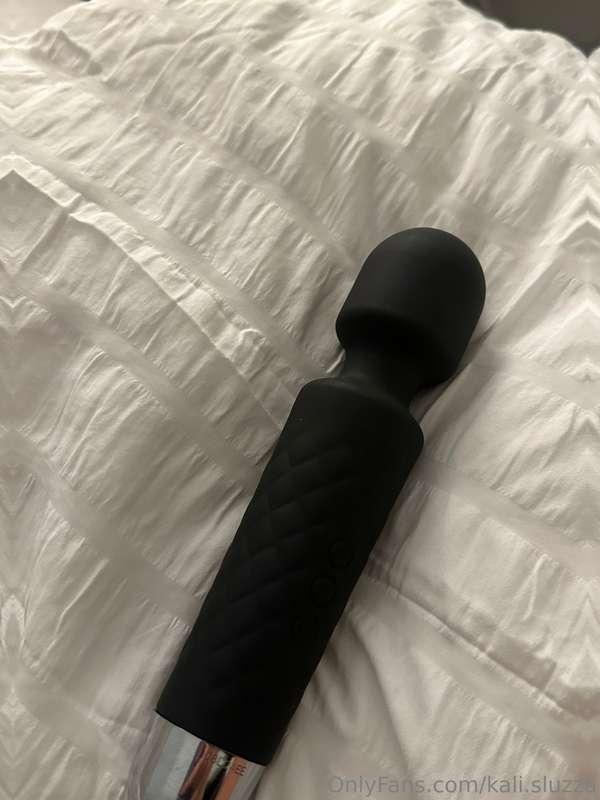 Have you watched the vid of me using my new vibrator yet? 😉 ..
