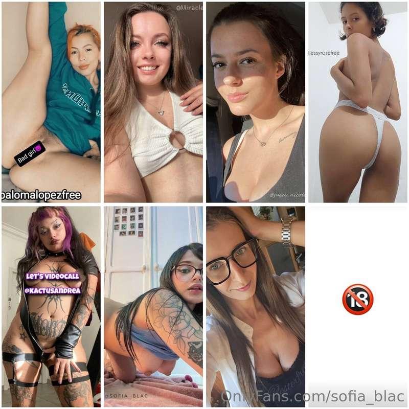 🍑BIG BOTTOMS🍑👅🆓 @PALOMALOPEZFREE 🆓👅🫦🫧❤️ @miraclefree ❤️🫧🫦🍒👅💦..