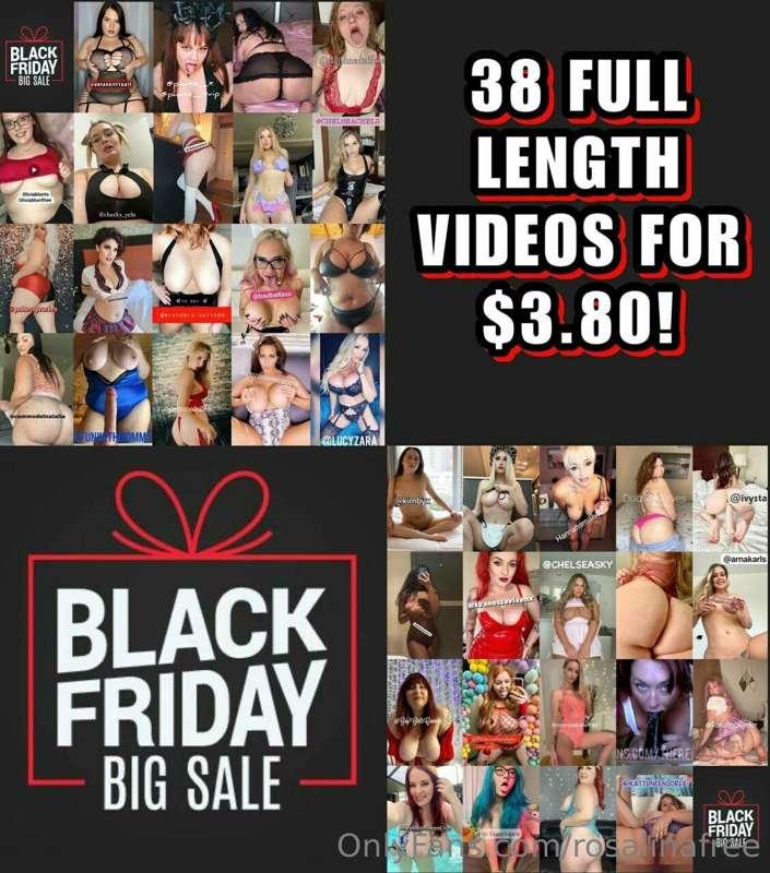 38 full length videos from my friends and I! 😍😍 Come get thi..