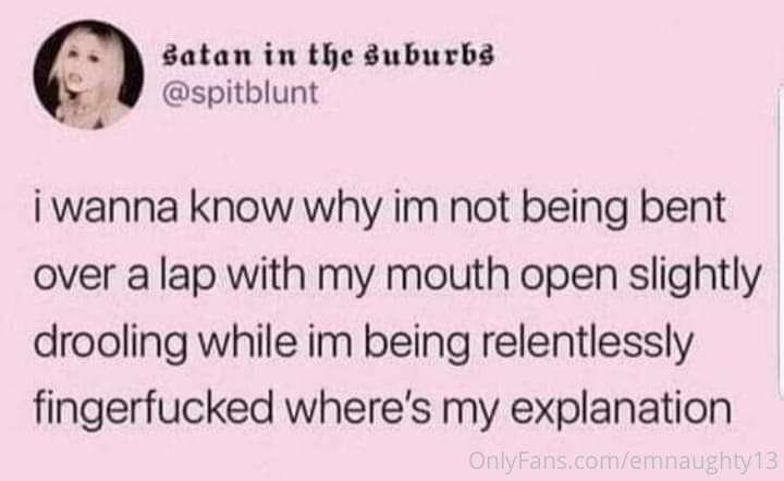 I really wanna know...
