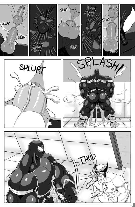 Venom X Wolverine Final Page (Commission)