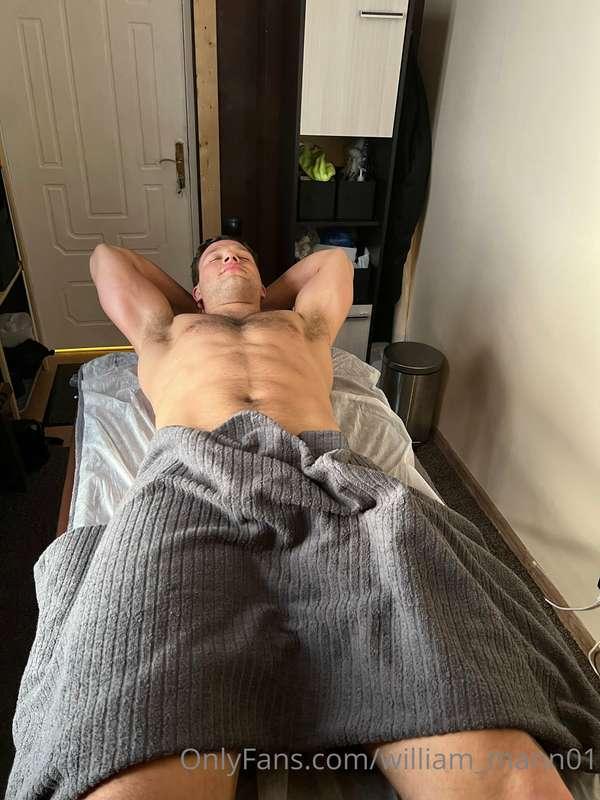 I Love to enjoy massage . If you can give me a good one , I ..