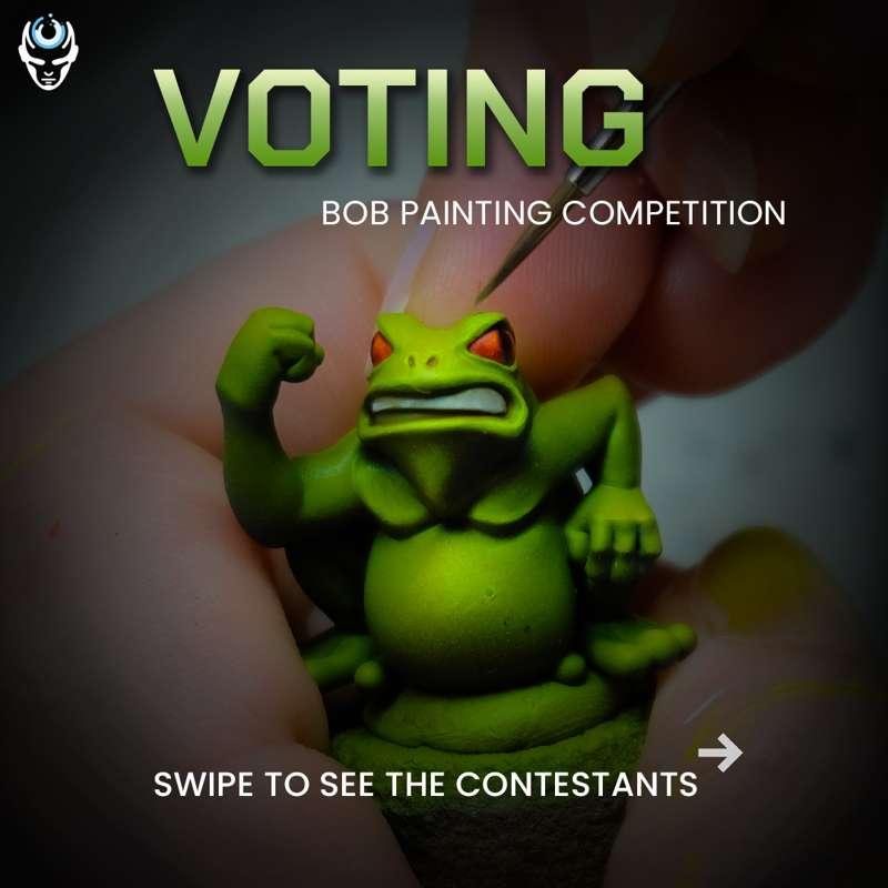 Bob the Frog Painting Competition - voting
