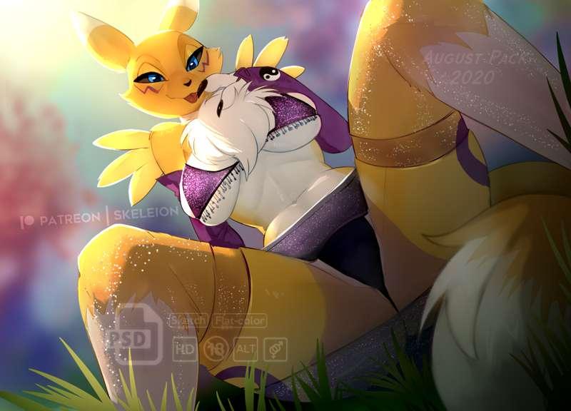 Aug Painted: Renamon