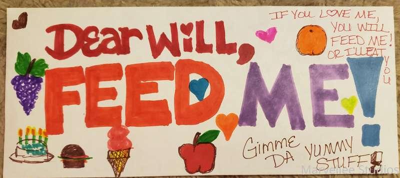 Will is always complaining about how much I eat and claims t..