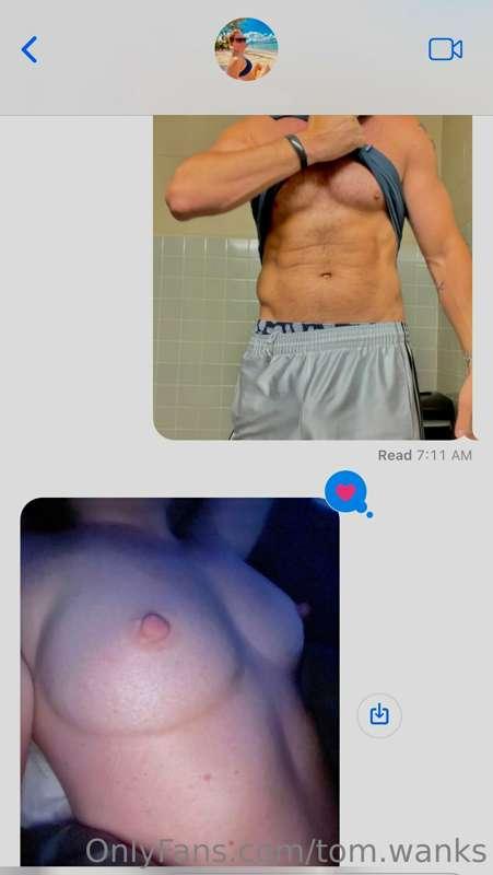 When I get up and go to the gym but I’m dating a one upper ;..
