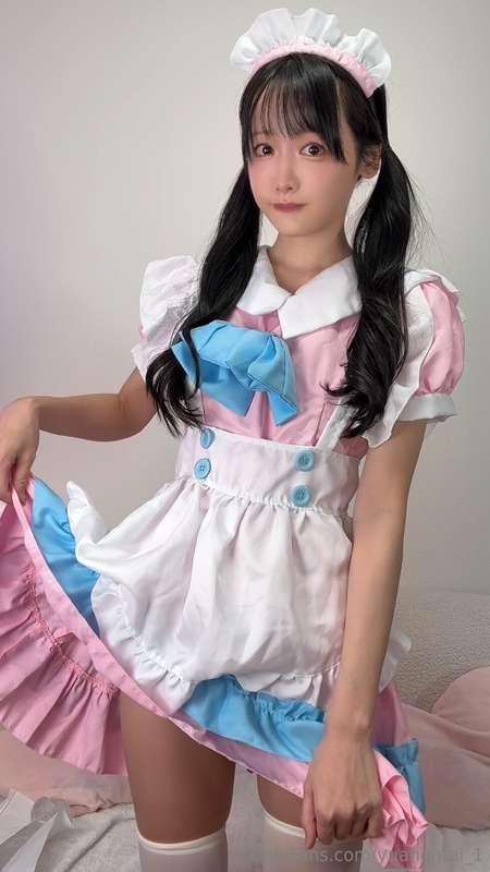 Maid Cosplay 🥰❤️❤️Apparently a lot of people got to know me ..