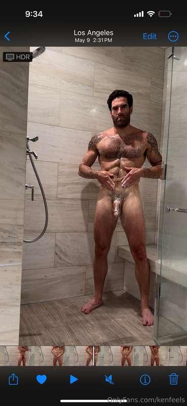 Who wants to shower with me? Watch as I wash the sweat and c..