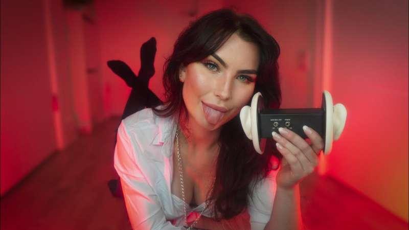 Yumeko Ear Licking Massage & Breathing (No Hand) ♣ ♦ ♠ ♥