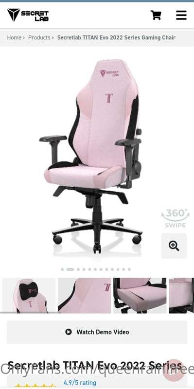 Daddy wants a new gaming chair, contribute to this campaign ..