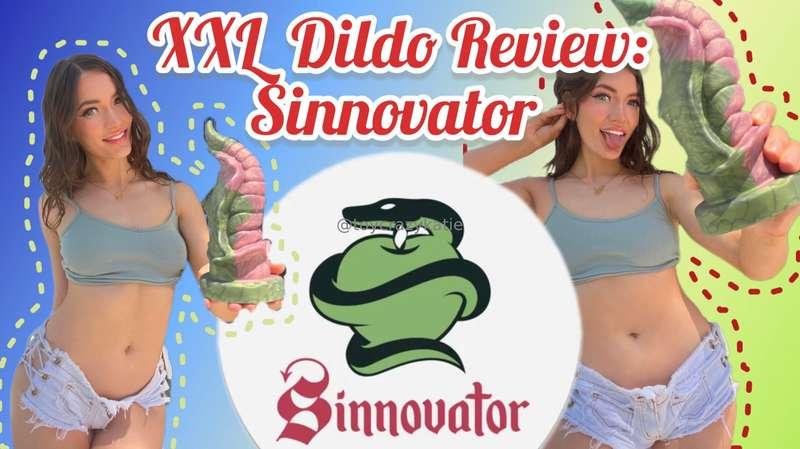 **NEW YOUTUBE VIDEO TODAY** 🤩***XXL SINNOVATOR DILDO REVIEW*..