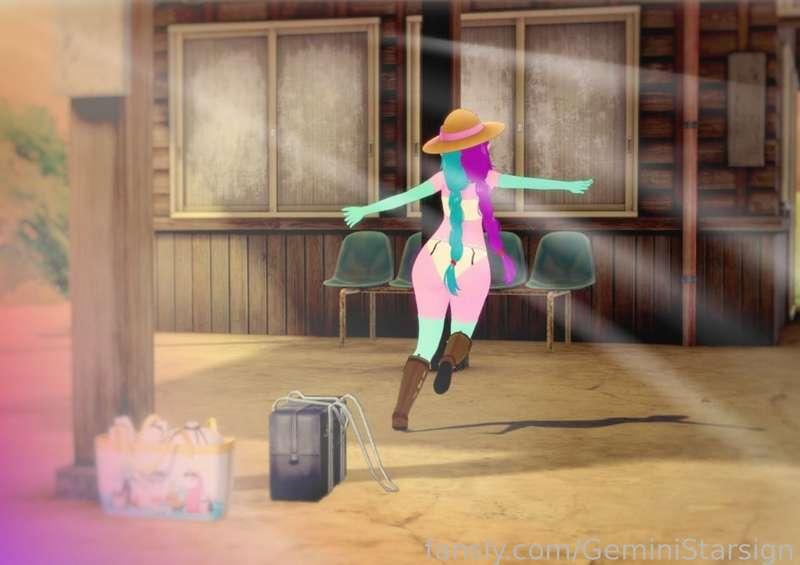 😜 BET YOU CAN'T CATCH ME! 🏃‍♀️

☆ #anime #lewdtuber #cute #farmer #country #koikatsu #streaking #summer ☆