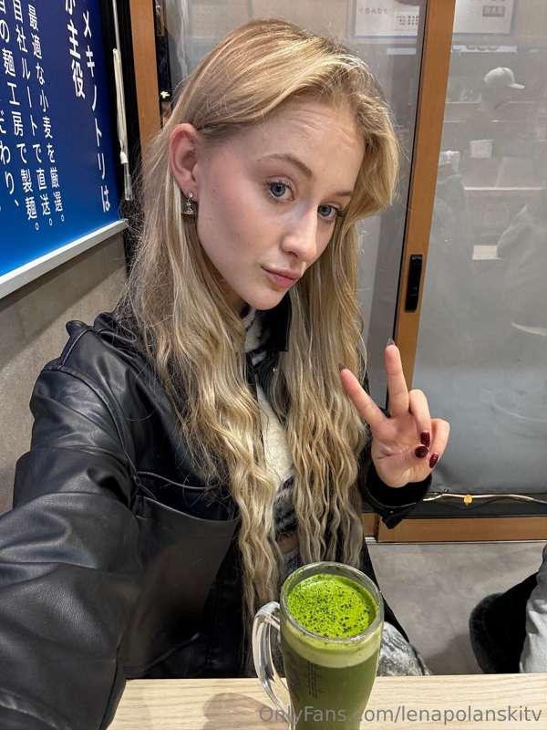 Have you ever tried matcha beer? 💚