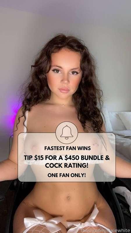 FASTEST FAN ONLY… GO GO GO⬇️👀