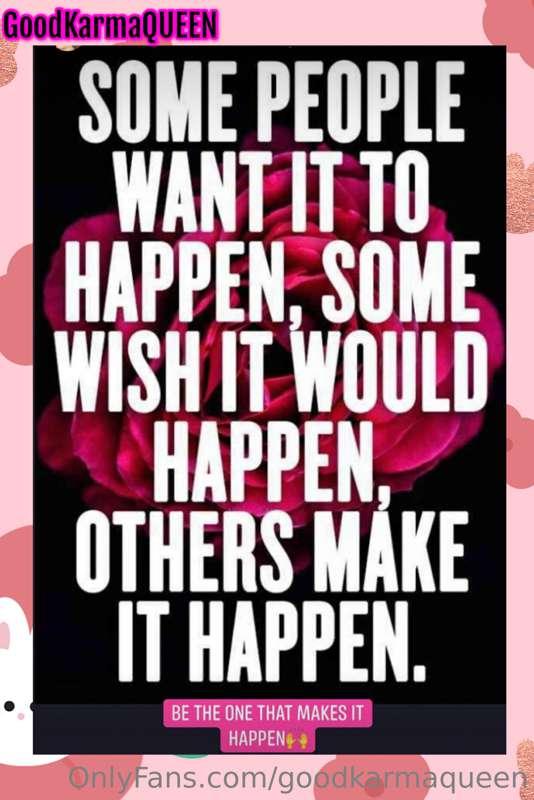 I hope that everyone reading this creates great stuff for th..