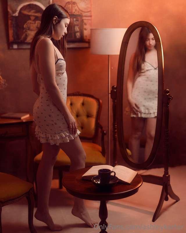 lost in my own reflection… or maybe just waiting for you to ..