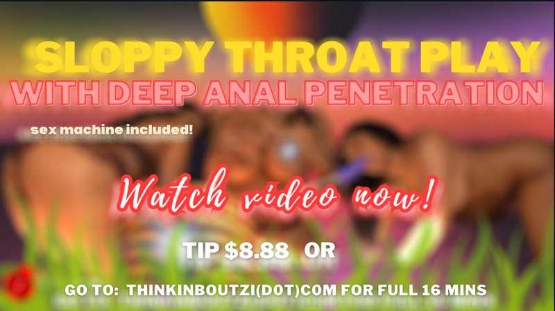 𝗦𝗟𝗢𝗣𝗣𝗬 𝗧𝗛𝗥𝗢𝗔𝗧 𝗣𝗟𝗔𝗬 𝗪 𝗗𝗘𝗘𝗣 𝗔𝗡𝗔𝗟 𝗣𝗘𝗡𝗘𝗧𝗥𝗔𝗧𝗜𝗢𝗡 🍑

𝘱𝘭𝘦𝘢𝘴𝘶𝘳𝘪𝘯𝘨 𝘮𝘺 ..