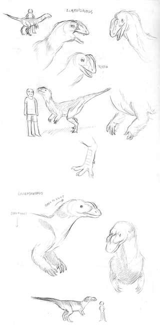 Extinct Creature Sketches #2