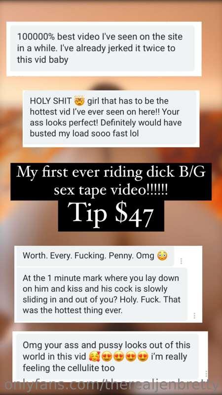 YES I SENT IT AND I CANT BELIVE IT. HOMEMADE RIDING SEX TAPE..