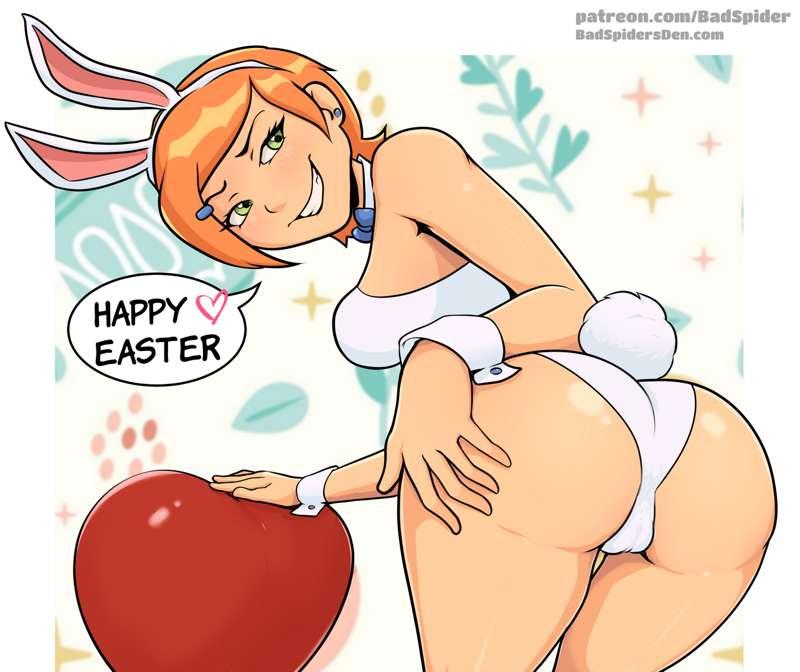Happy Easter from Bunny Gwen (for Patrons)