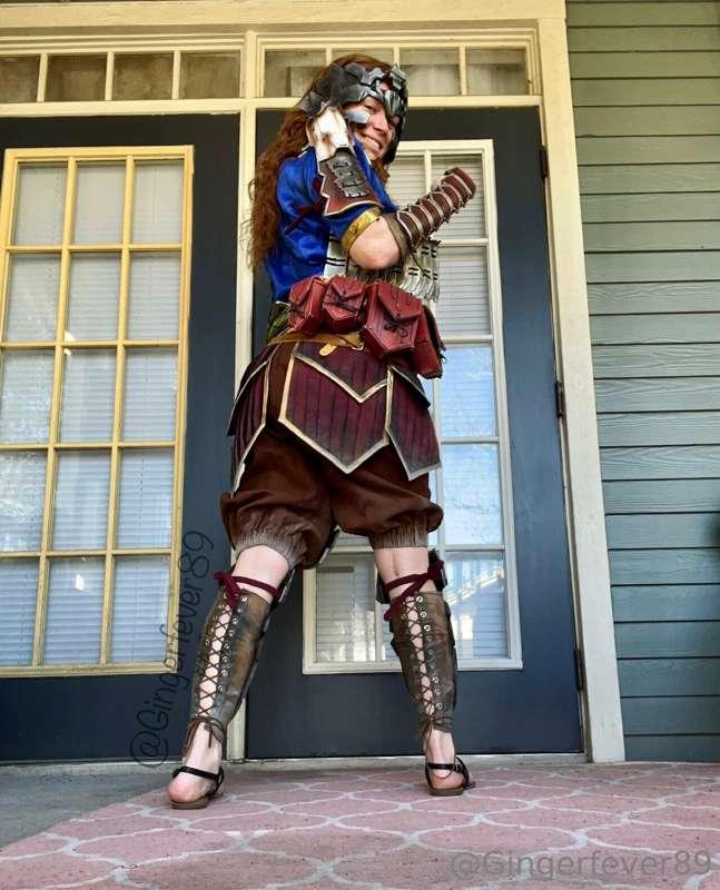 For my cosplay lovers 😊 Aloy from #horizonzerodawn if my spi..