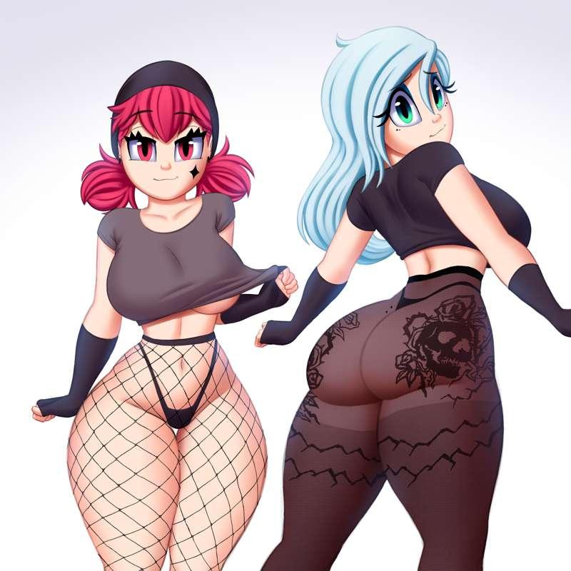 Fishnets and tights
