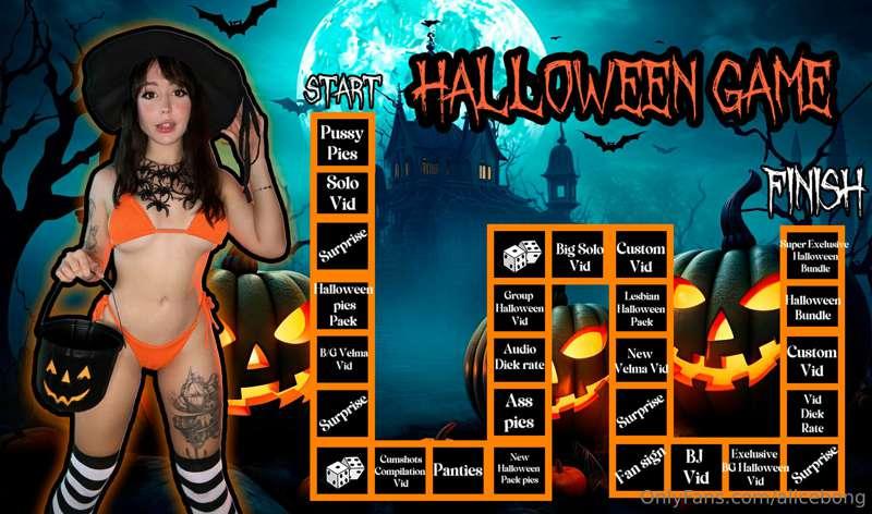 🎃𝐇𝐚𝐥𝐥𝐨𝐰𝐞𝐞𝐧 𝐠𝐚𝐦𝐞🎃

Do you want to try your luck?
This is a co..